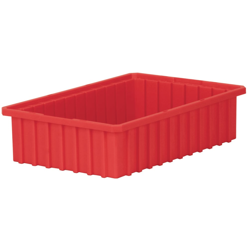 Rubbermaid - Trash Can: 23 gal, Rectangle, Red - 35912179 - MSC Industrial  Supply