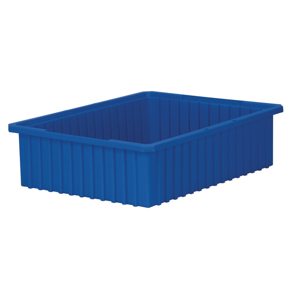 AKRO-MILS 33226BLUE Polyethylene Dividable Storage Tote: 40 lb Capacity Image