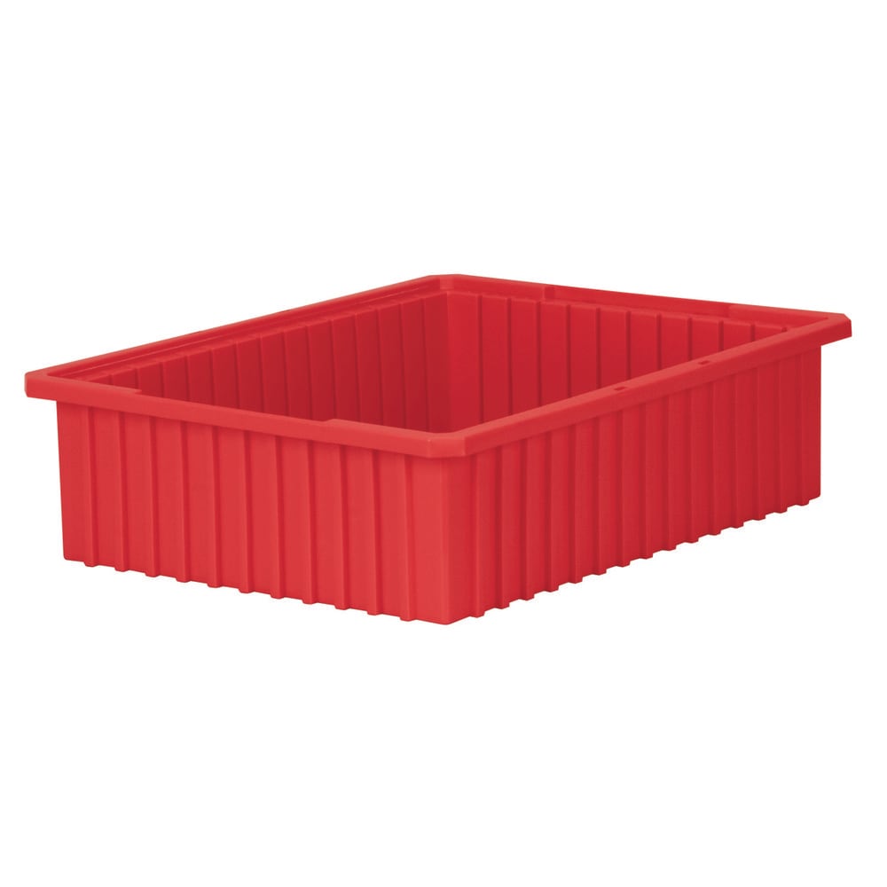 AKRO-MILS 33226RED Polyethylene Dividable Storage Tote: 40 lb Capacity Image