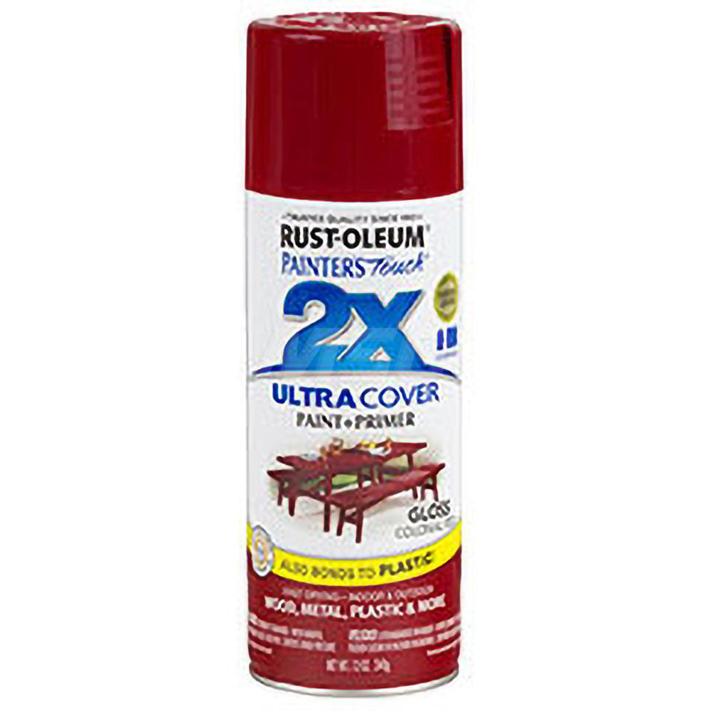 RustOleum Colonial Red, Gloss, Enamel Spray Paint 70306667 MSC