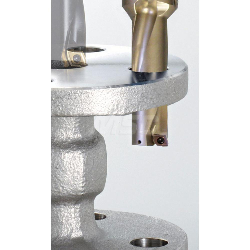 Kyocera Indexable Drill Insert ZCMT12SP KW10, Solid Carbide MSC