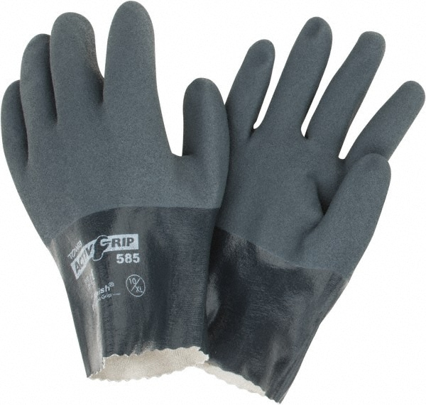 Qty 11 | PRO-SAFE General Purpose Work Gloves: Large, Polyurethane MPN:47457