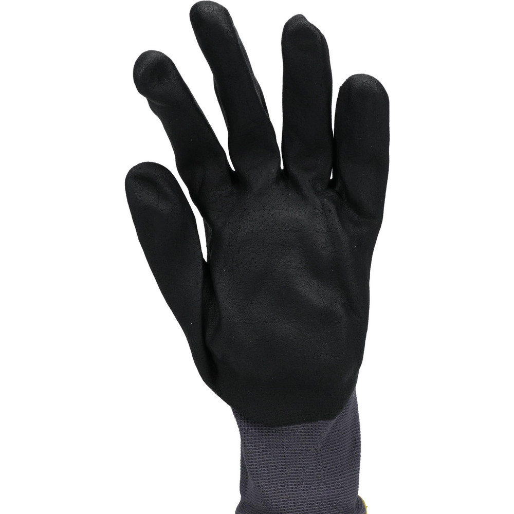 General Purpose Work Gloves: X-Large, Nitrile Coated, Nylon