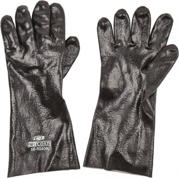 pvc supported gloves