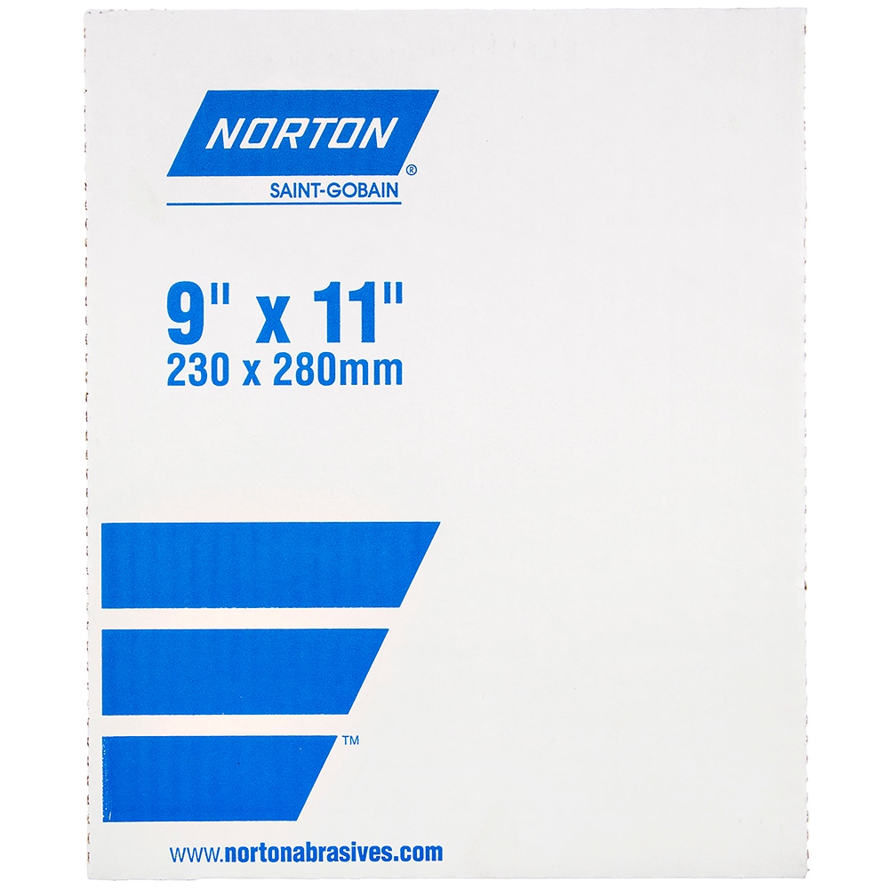 Norton 66261100940 Sanding Sheet: 180 Grit, Silicon Carbide Image