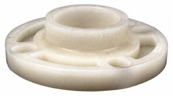 2" Pipe, 6" OD, PVDF Socket Pipe Flange