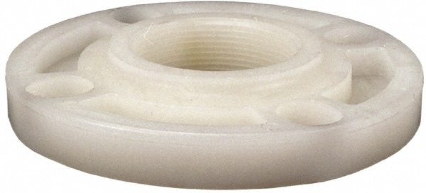 NIBCO CE04748 2" Pipe, 6" OD, PVDF Threaded Pipe Flange Image