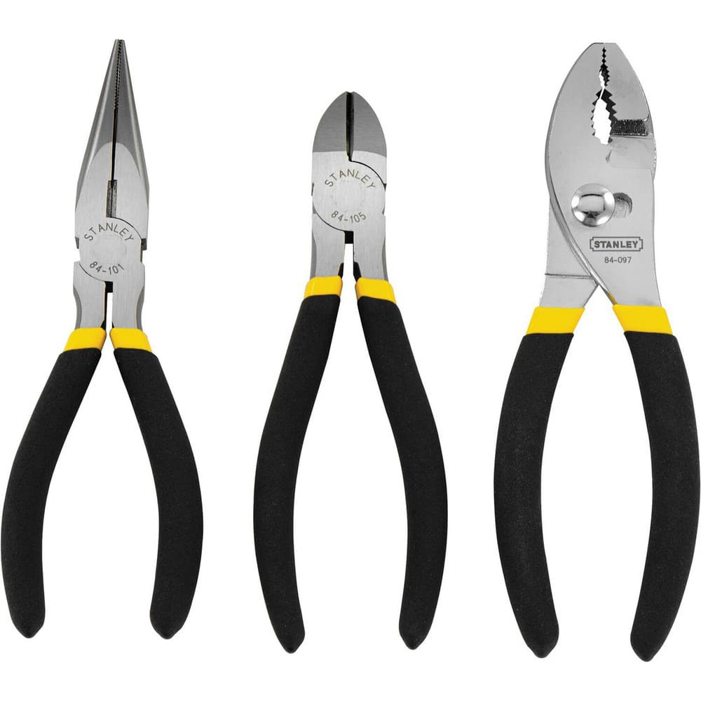 Stanley Tool 84-096 Nose Plier, 6 in Oal, Black Handle, Double-Dipped  Handle, 1/8 in W Tip: Miniature Pliers, Midget Pliers & Micro Pliers  (076174840964-1)