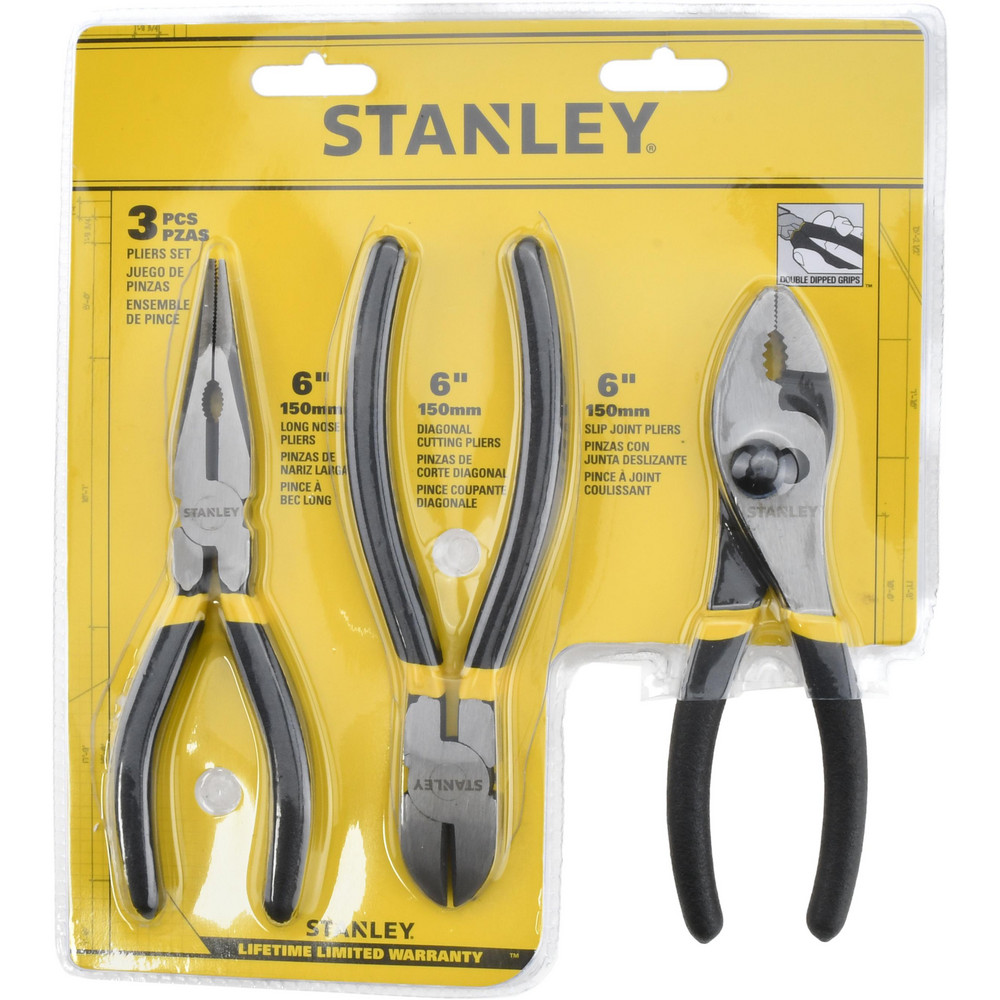 Stanley - Plier Set: 3 Pc, Assortment | MSC Direct