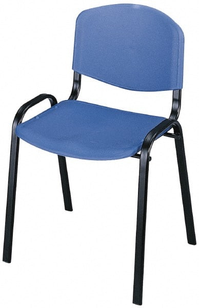 Safco SAF4185BU Pack of (4), Blue Stackinging Chairs 