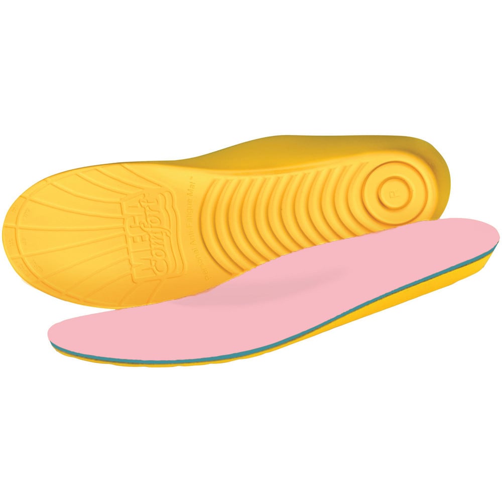 Insoles; Support Type: Diabetic Anti-Fatigue ; Gender: Women ; Material: EVA Foam; Dual-Layer Memory Foam; Cloth ; Thickness: 0.5in ; Color: Yellow; Blue; Pink ; UNSPSC Code: 46181609