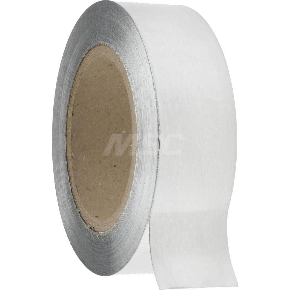 Silver Foil Tape: 60 yd Long, 1-1/2" Wide, 6.5 mil Thick
