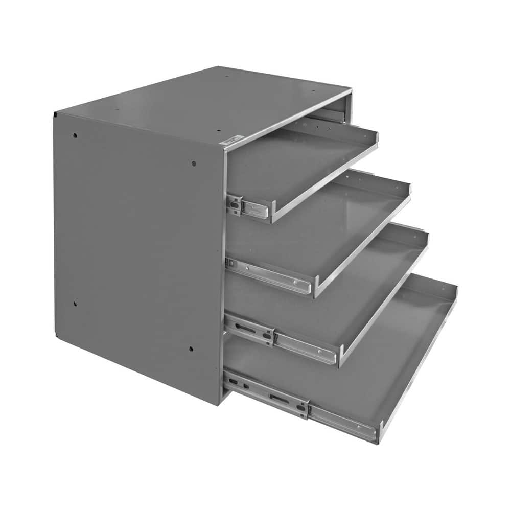4 Drawer, Small Parts Heavy Duty Bearing Slide Rack Cabinet