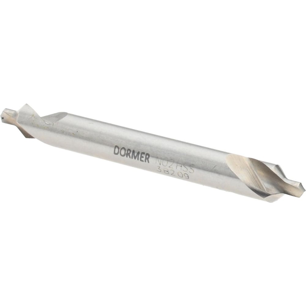 Combo Drill & Countersink: #2, High Speed Steel