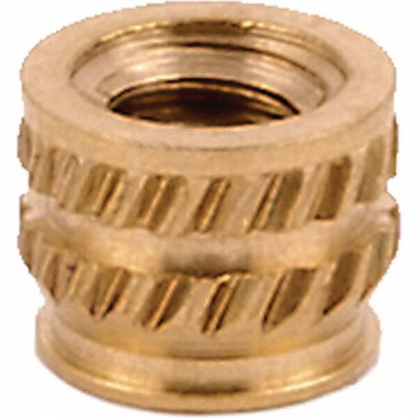 Tapered Hole Threaded Inserts; Product Type: Single Vane ; System of Measurement: Metric ; Thread Size (mm): M2.5x0.45 ; Overall Length (Decimal Inch): 0.1350 ; Thread Size: M2.5x0.45 mm ; Insert Diameter (Decimal Inch): 0.1720