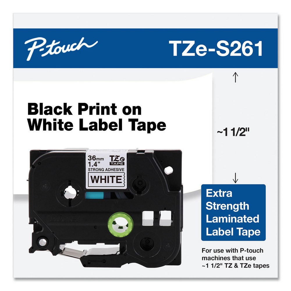 Brother - Labels, Ribbons & Tapes: Tape Type: Extra-Strength Adhesive ...