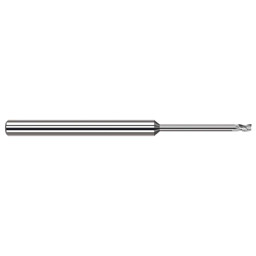 Harvey Tool 960524 Square End Mill: 3/8 Dia, 9/16 LOC, 3/8 Shank Dia, 8 OAL, 4 Flutes, Solid Carbide 