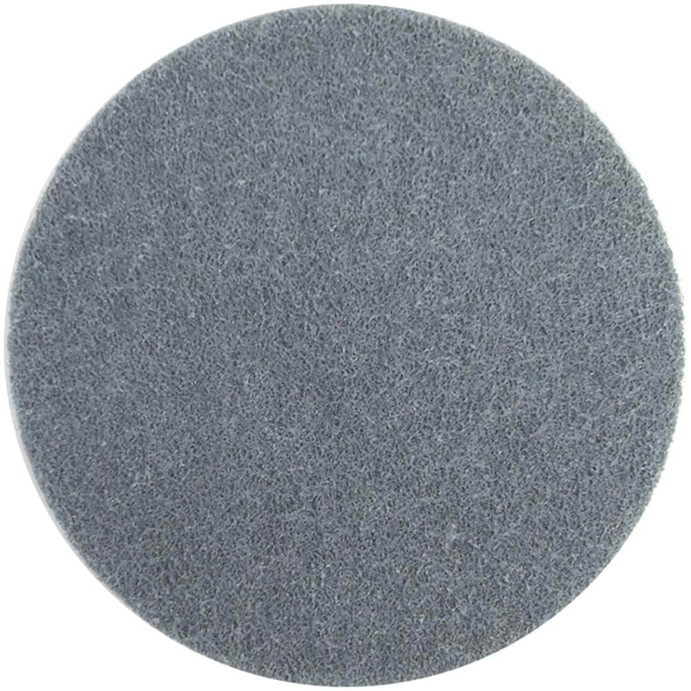 Hook & Loop Disc: 5" Disc Dia, 320 Grit, Non-Woven, Silicon Carbide