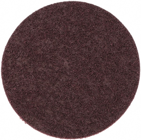 Hook & Loop Disc: 8" Disc Dia, 80 Grit, Non-Woven, Aluminum Oxide