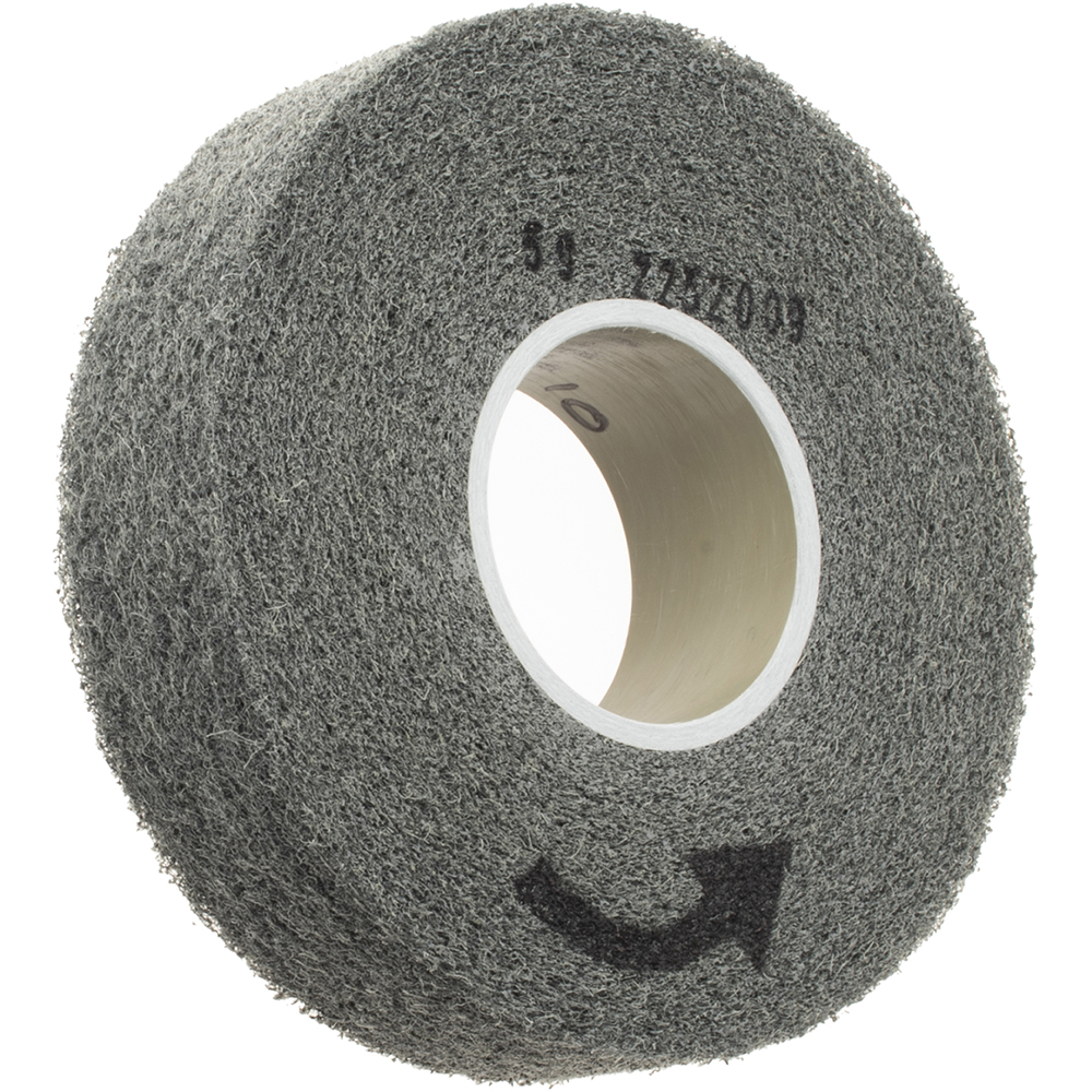 Norton Deburring Wheel 8" Dia, 2" Face Width, 3" Hole, Density 4