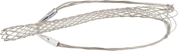 Woodhead Electrical 35036 1-3/4 to 1.99 Inch Cable Diameter, Tinned Bronze, Single Loop Support Grip 