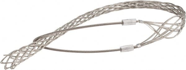 Woodhead Electrical 35438 1-1/2 to 1.99 Inch Cable Diameter, Tinned Bronze, Single Loop Support Grip 