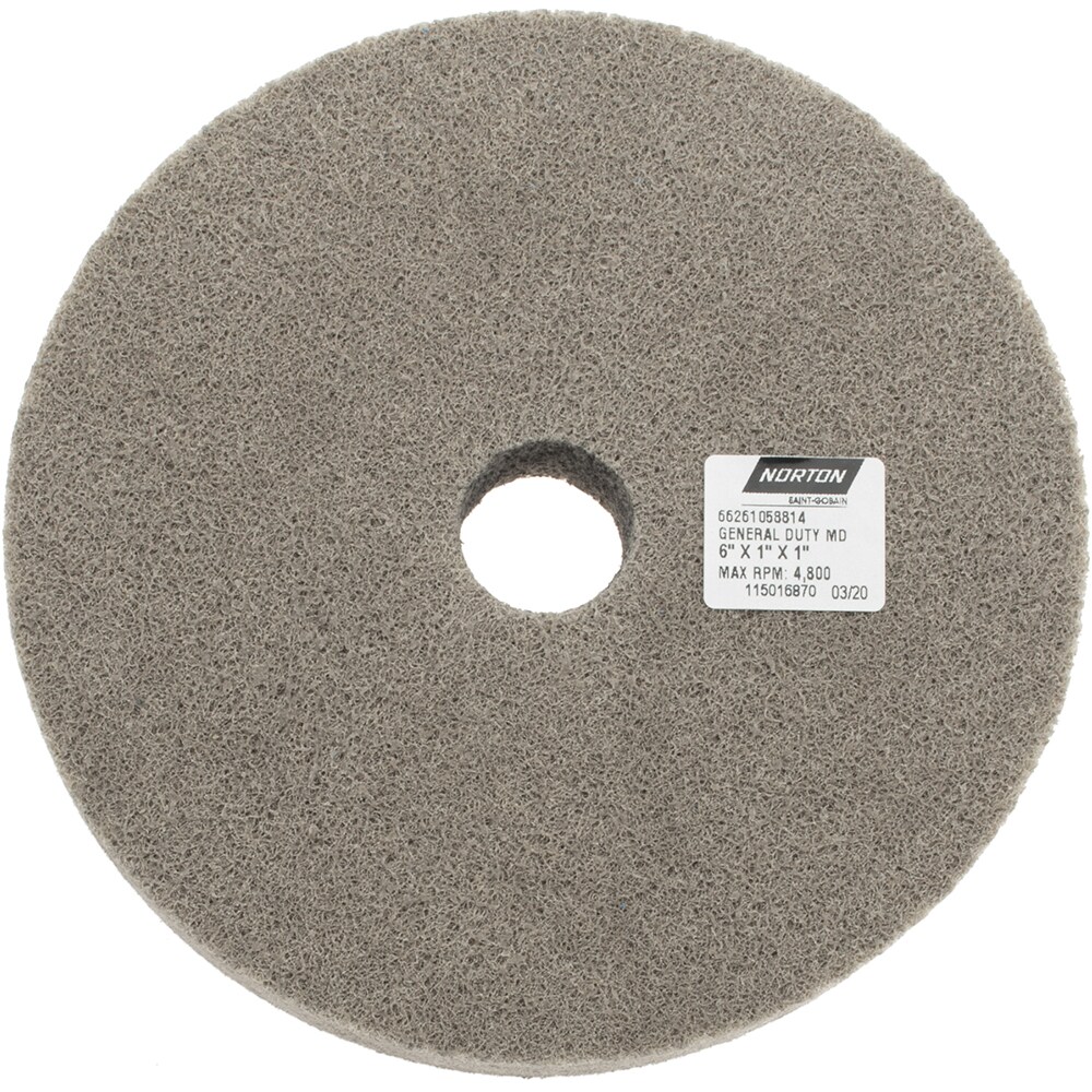 Norton 66261058814 Deburring Wheel:  Density 4, Aluminum Oxide Image