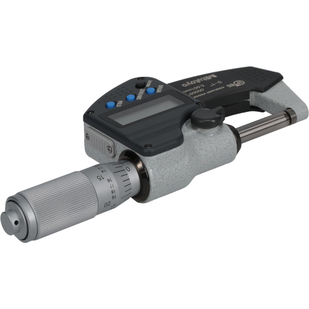 Mitutoyo 293-345-30 Electronic Outside Micrometer – 1 To 2 Inch Range, IP65 - View #3