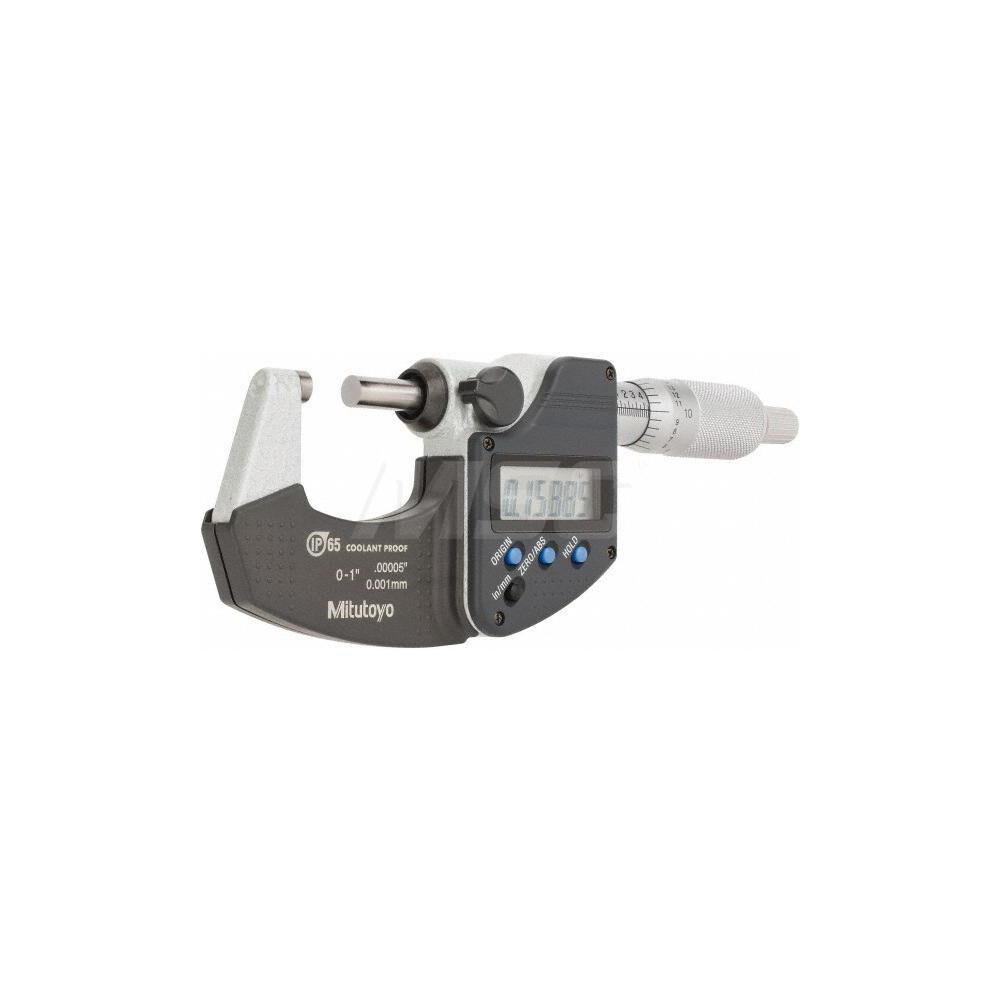 Samfoxy Micrometer-Samfox Micr/ómetro electr/ónico Exterior 0.001 mm Micr/ómetro 0~25 mm Micr/ómetro Micr/ómetro Digital