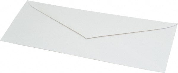 Universal UNV35210 Plain White Mailing Envelope: 4-1/8" Wide, 9-1/2" Long, 24 lb 