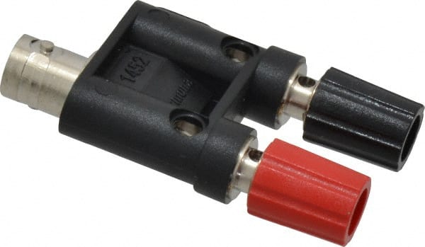 Pomona 1452 Adapter: Use with Female BNC to Stackable Binding Post 