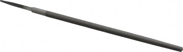 American-Pattern File: 8" Length, Round, Double