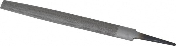 American-Pattern File: 8" Length, Half Round, Double