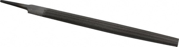 American-Pattern File: 10" Length, Half Round, Double