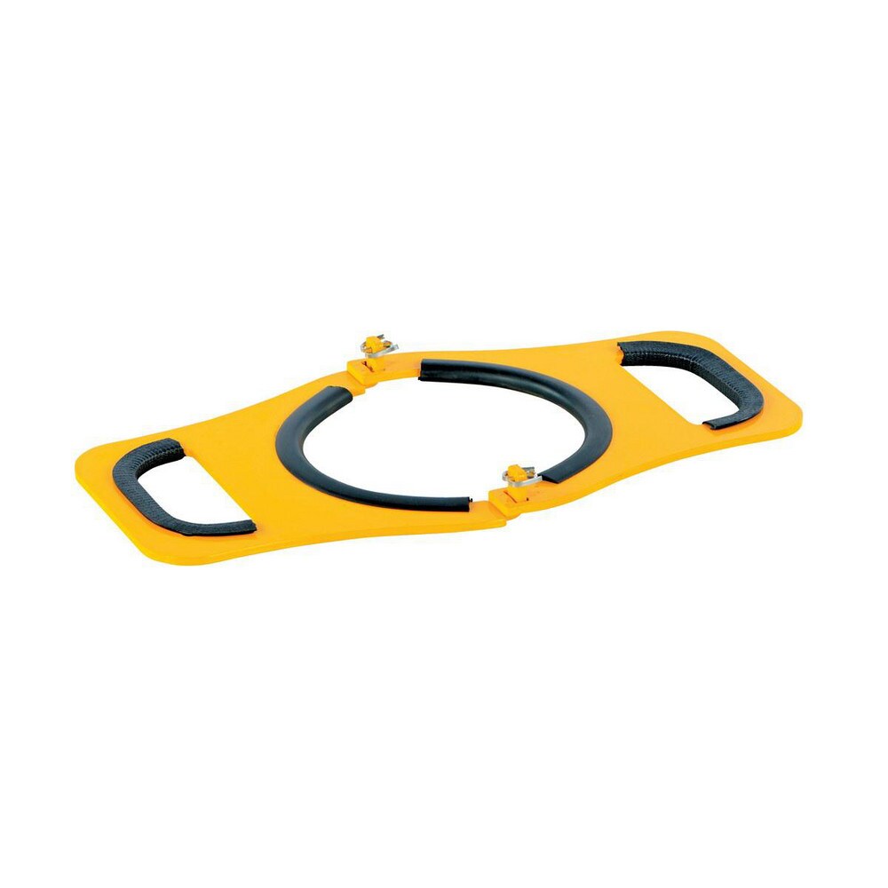 Gas Cylinder Cart: 10-1/2" OAL, 20.37" OAW, 1-1/2" OAH, 1 Cylinder