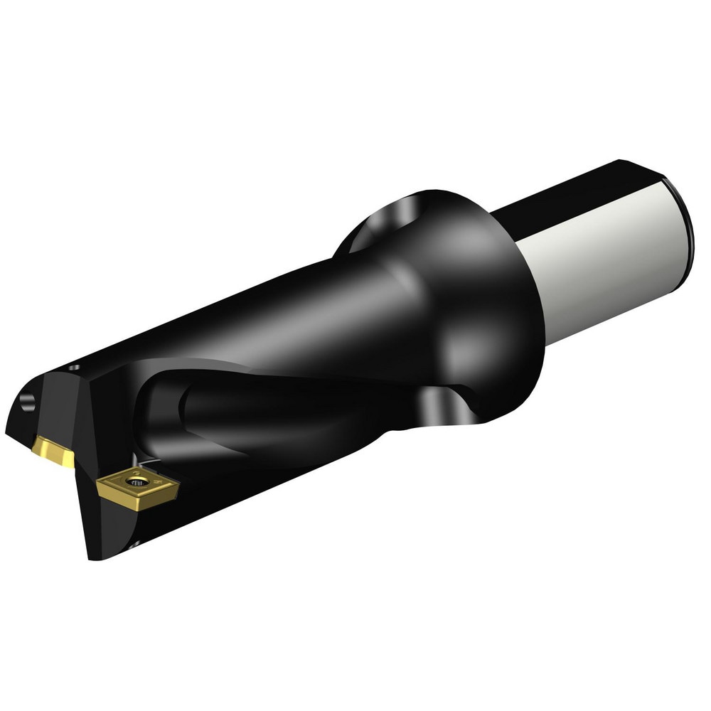 4.2" Max Drill Depth, 2xD, 2" Diam, Indexable Insert Drill