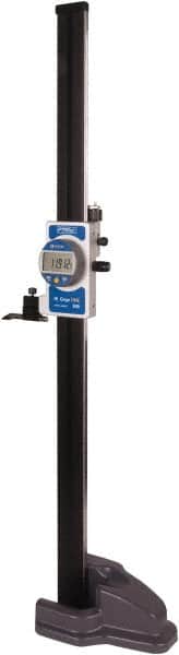 Electronic Height Gage: 600 mm Max, 0.0005" Resolution, 0.002000" Accuracy