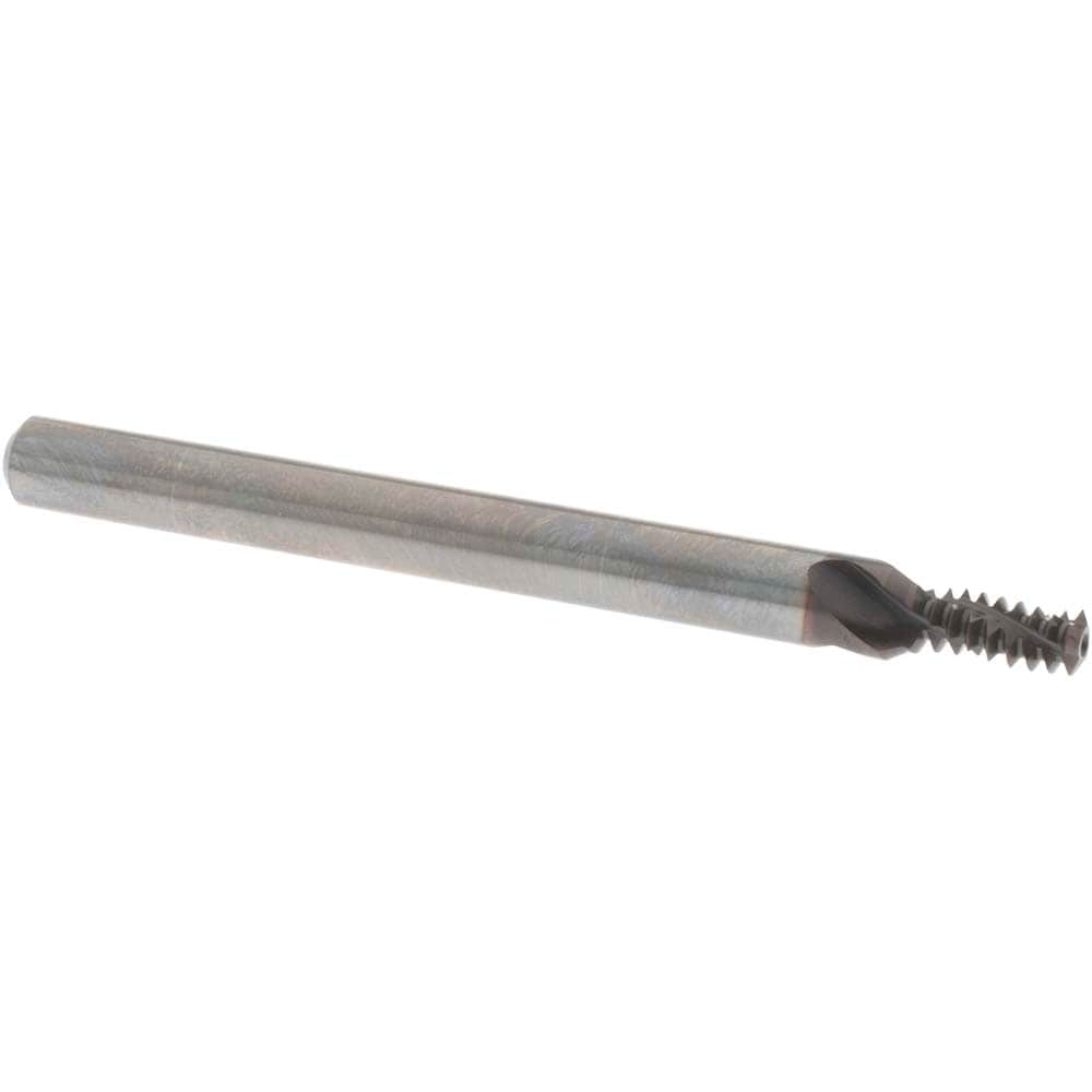 OSG 4100000811 Helical Flute Thread Mill: 1/4-20, Internal, 3 Flute, 1/4" Shank Dia, Solid Carbide Image