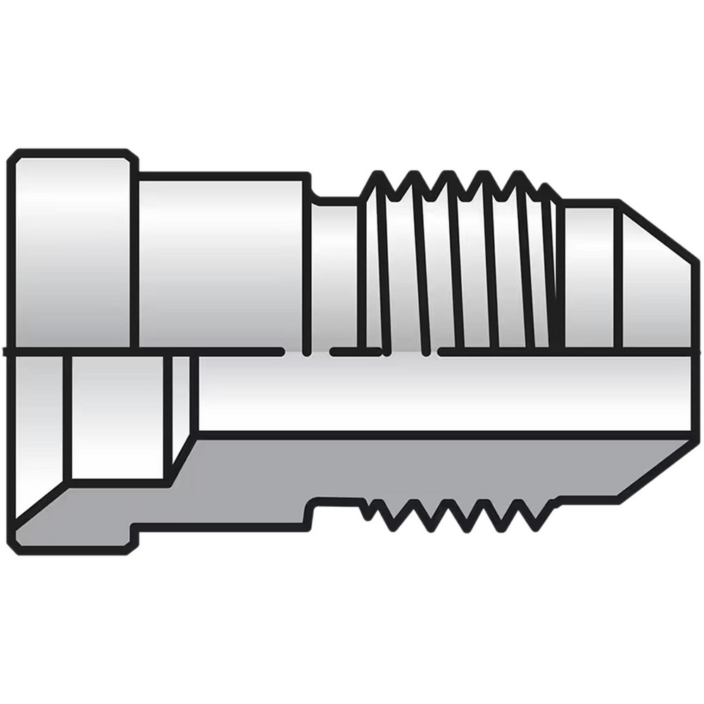 Parker Steel Flared Tube Reducer 3/8 x 1/4" OD, 37 deg Flared Angle
