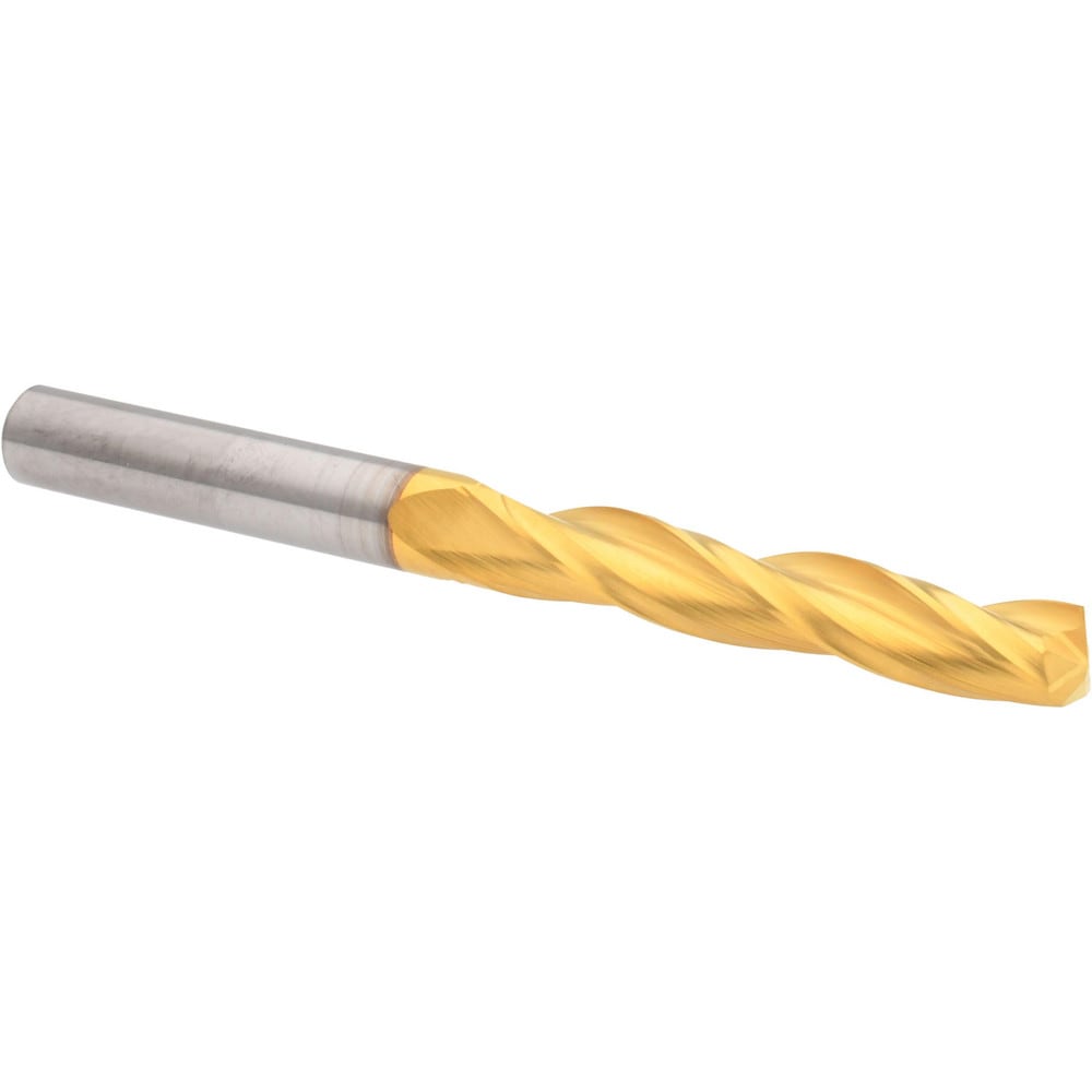 Accupro 20415 Jobber Length Drill Bit: 0.37" Dia, 150 °, Solid Carbide 