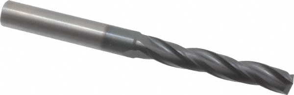 Accupro 50393 Jobber Length Drill Bit: 0.2812" Dia, 150 °, Solid Carbide 