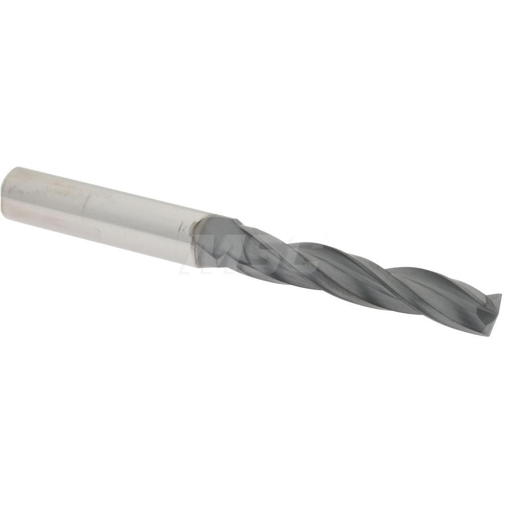 Accupro 50387 Jobber Length Drill Bit: 0.27" Dia, 150 °, Solid Carbide 