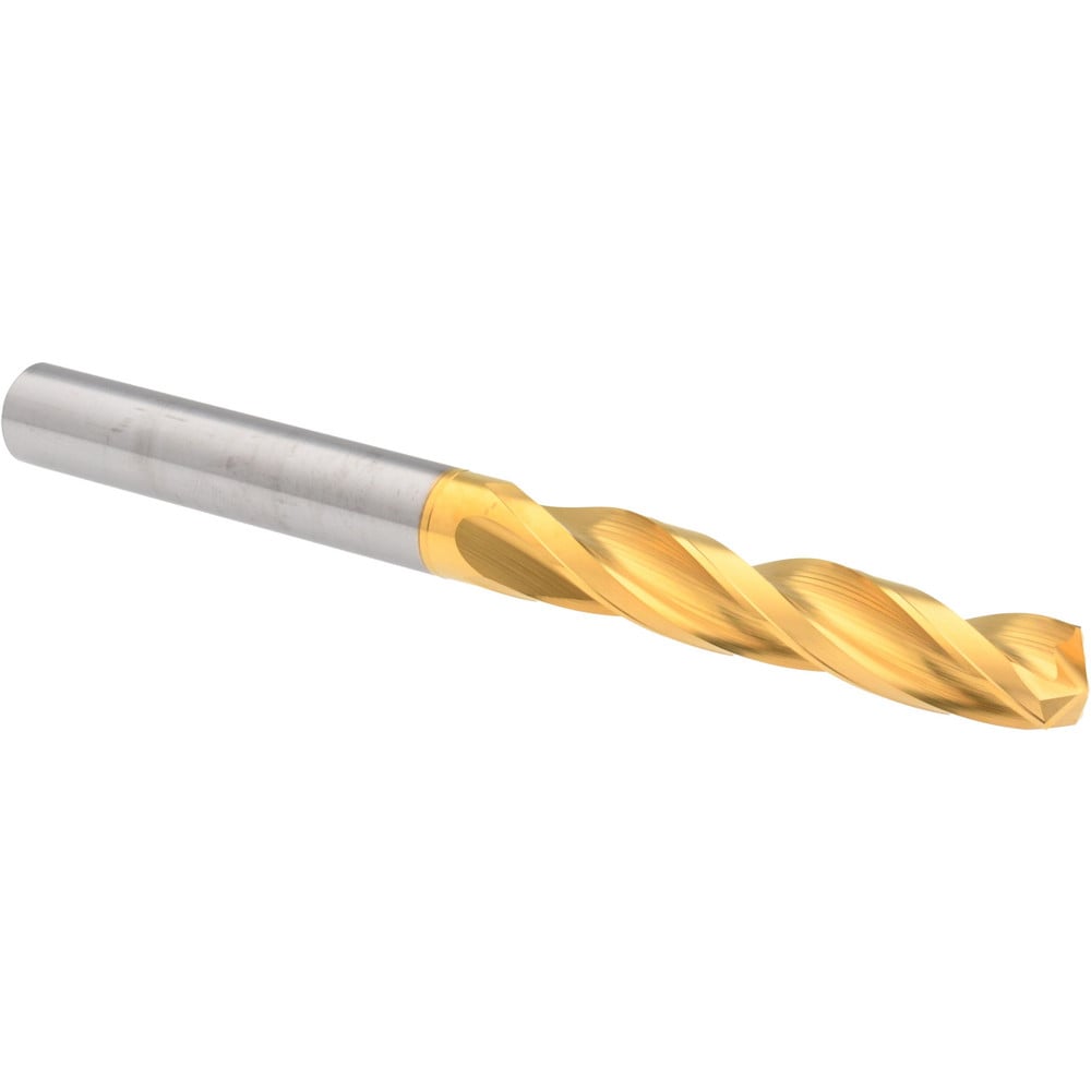 Accupro 20411 Jobber Length Drill Bit: 0.35" Dia, 150 °, Solid Carbide 