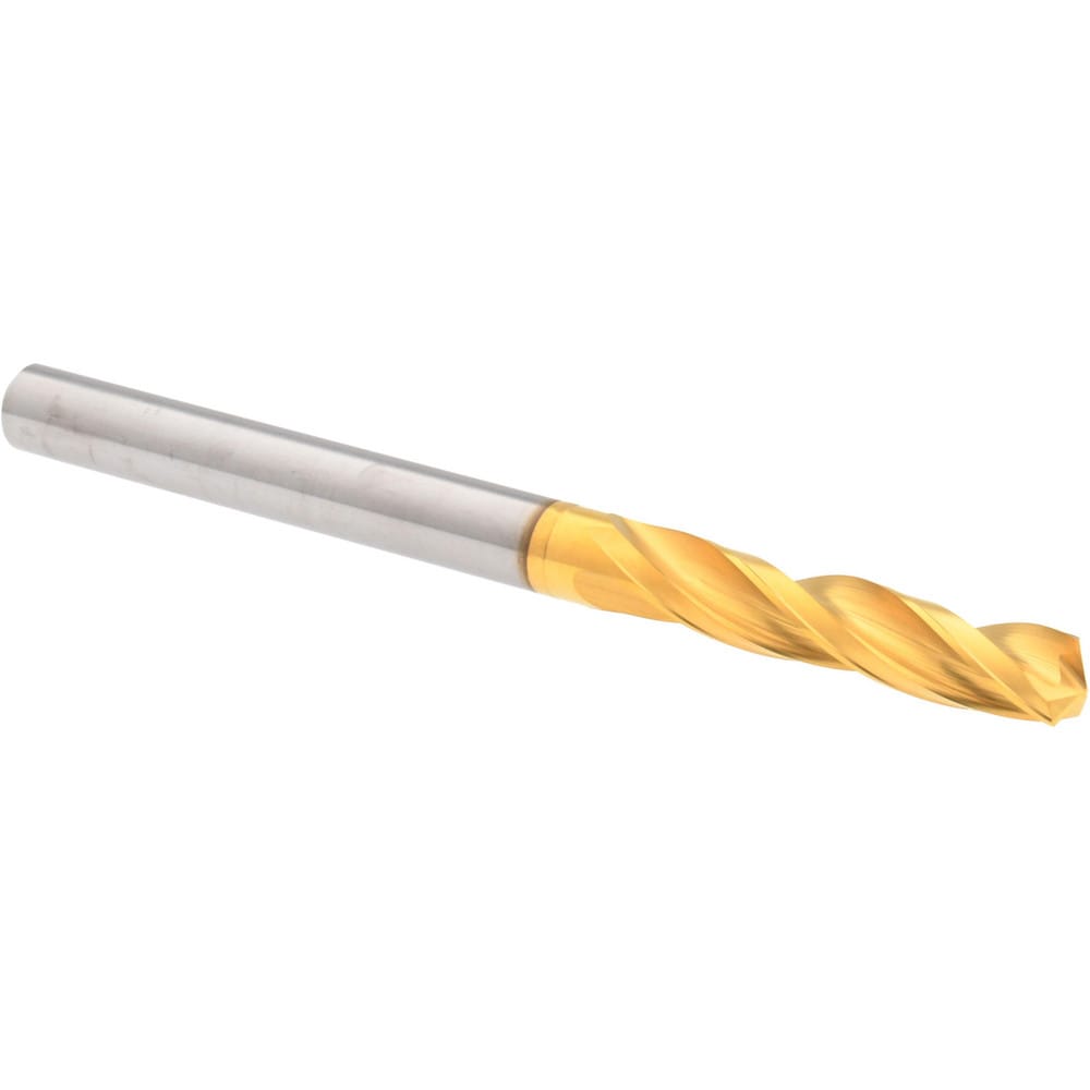 Accupro 20387 Jobber Length Drill Bit: 0.27" Dia, 150 °, Solid Carbide 