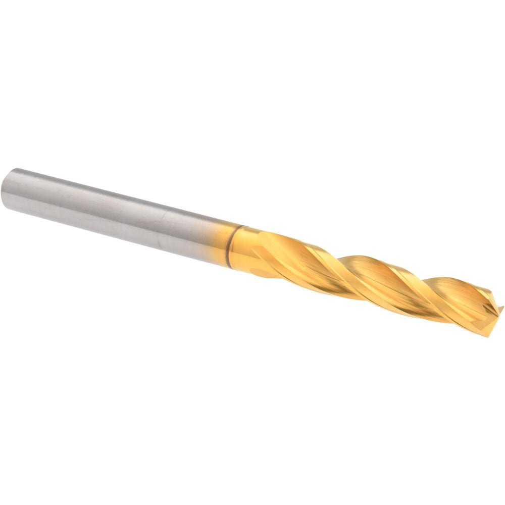 Accupro 20385 Jobber Length Drill Bit: 0.26" Dia, 150 °, Solid Carbide 