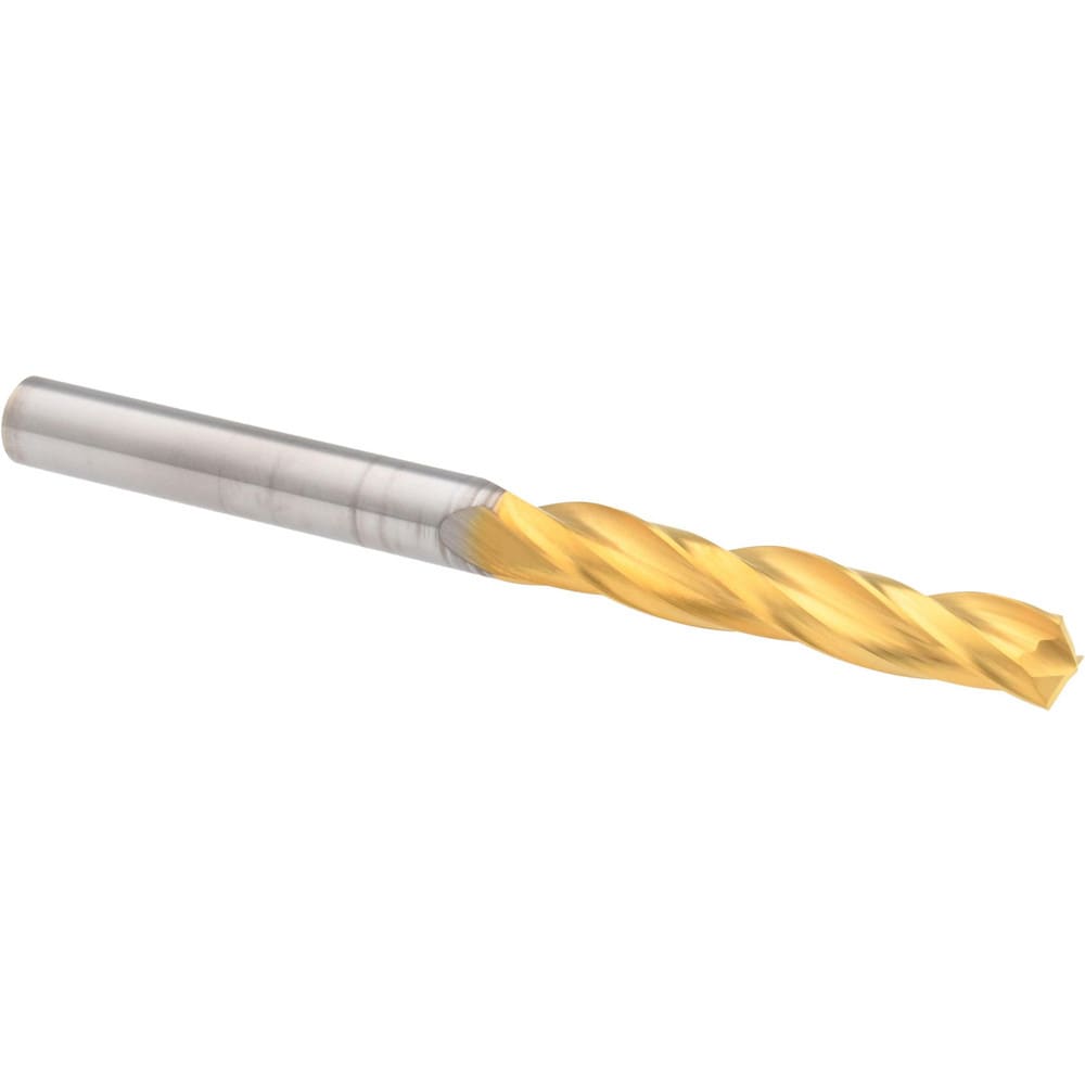 Accupro 20379 Jobber Length Drill Bit: 0.24" Dia, 150 °, Solid Carbide 