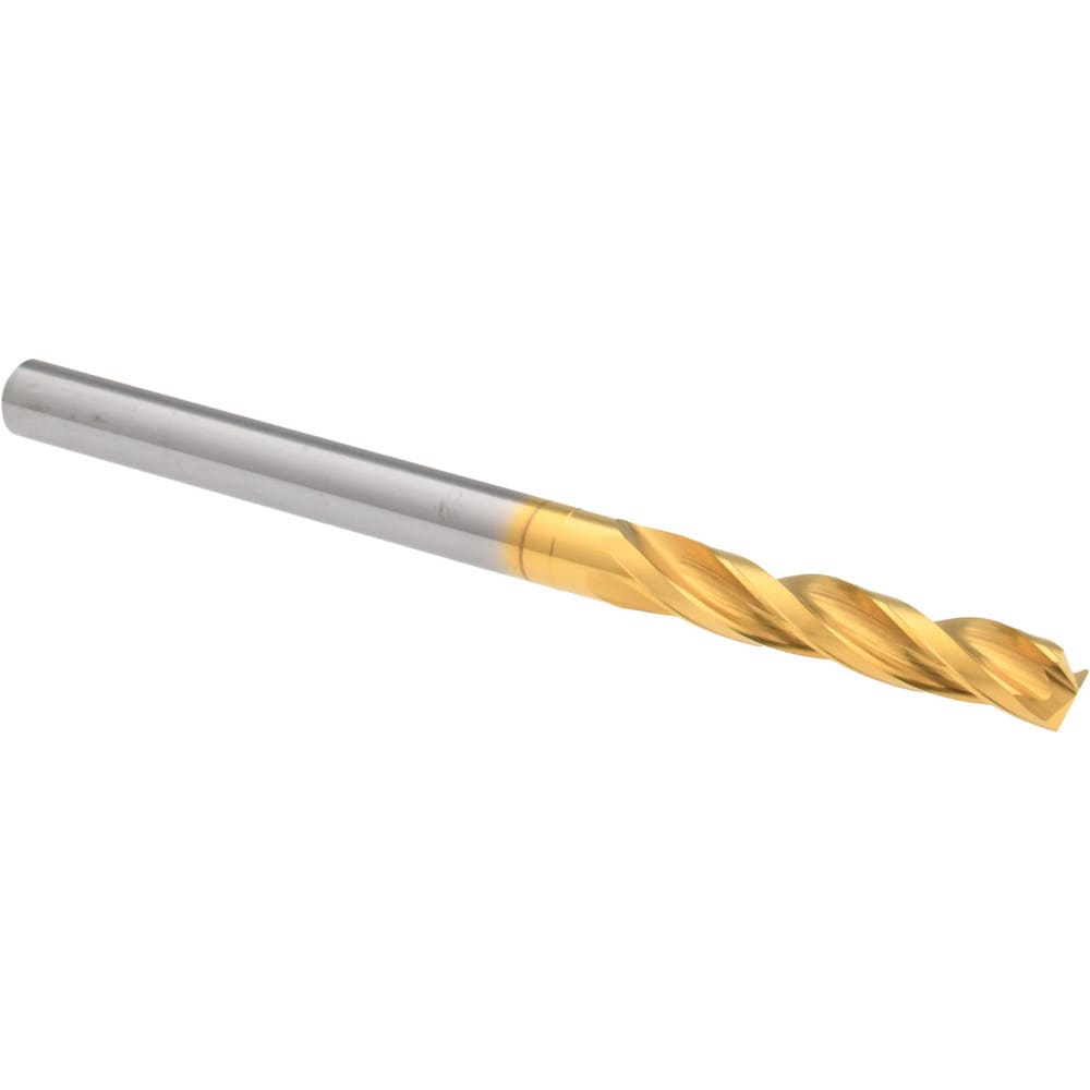 Accupro 20369 Jobber Length Drill Bit: 0.2" Dia, 150 °, Solid Carbide 