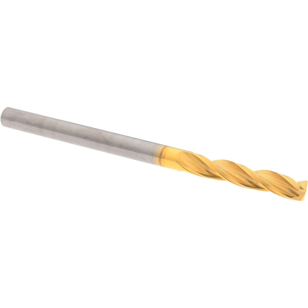 Accupro 20359 Jobber Length Drill Bit: 0.16" Dia, 150 °, Solid Carbide 