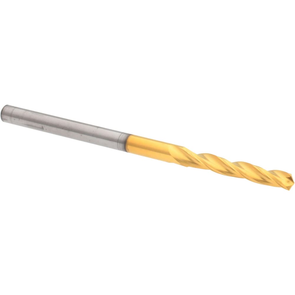 Accupro 20343 Jobber Length Drill Bit: 0.11" Dia, 150 °, Solid Carbide 