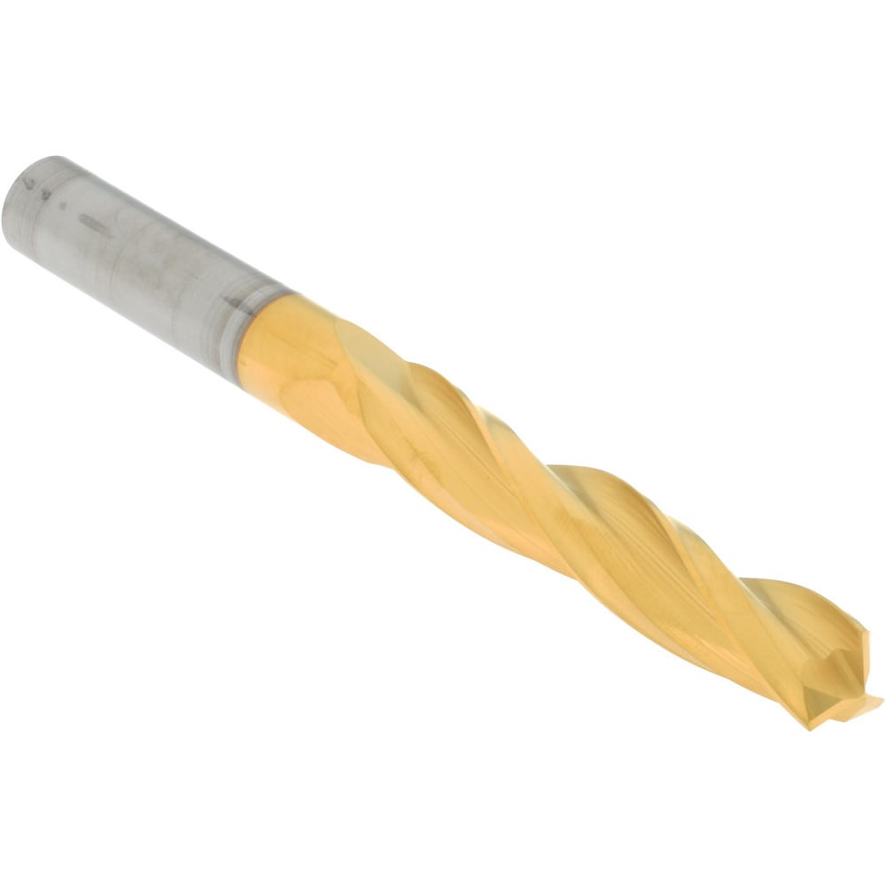 Accupro 20433 Jobber Length Drill Bit: 0.44" Dia, 150 °, Solid Carbide 